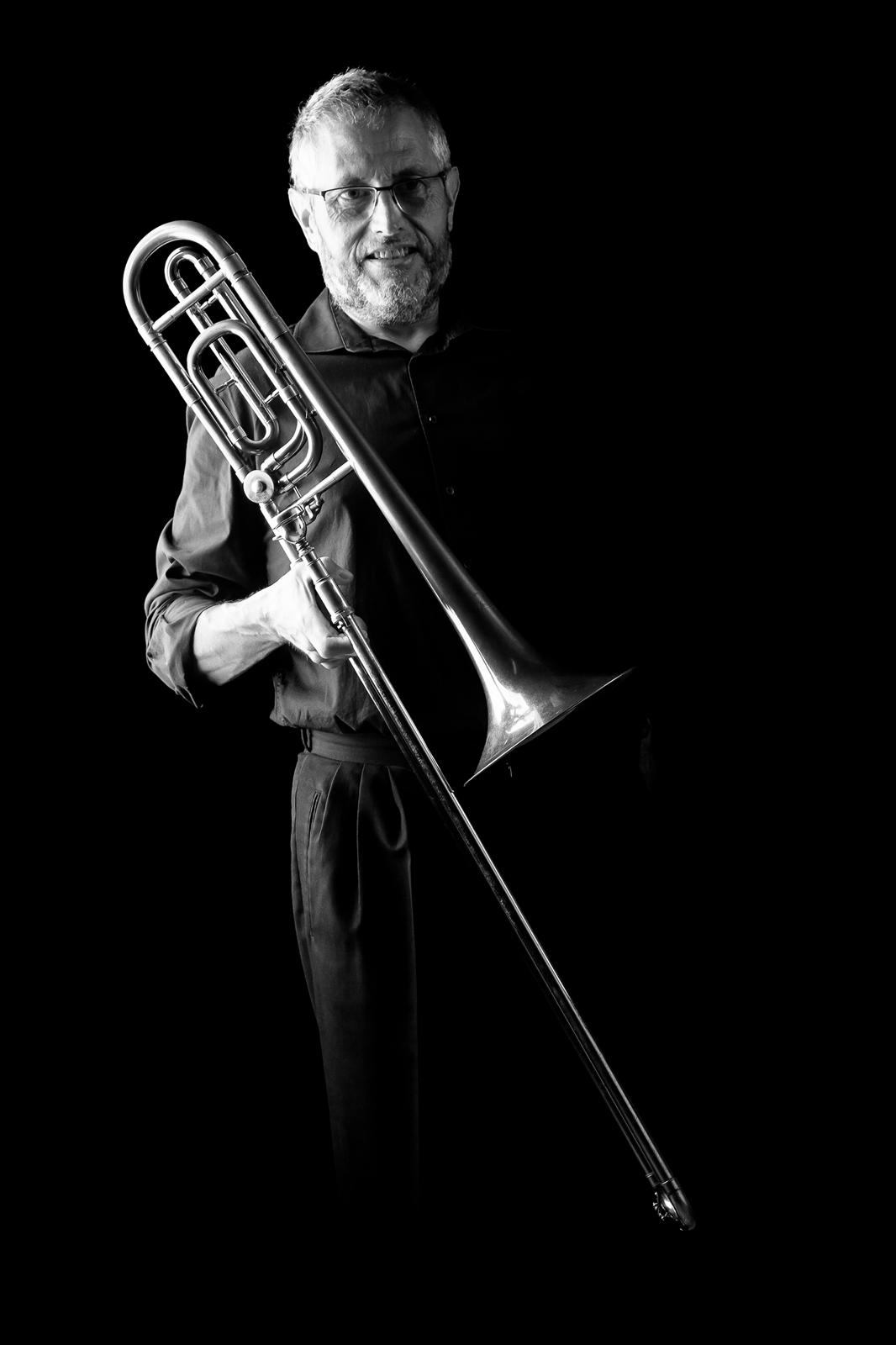 Toni Balada Aguilà, trombó de La Principal del Llobregat
